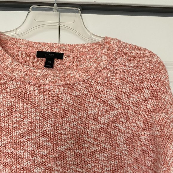 [J. Crew] Side Slit Cotton Sweater - Picture 4 of 6